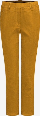 Goldner Regular Pants in Yellow: front