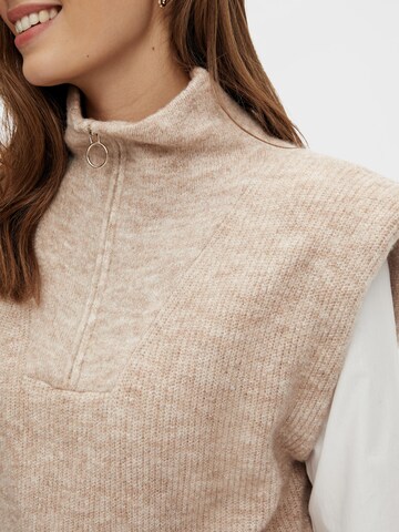 PIECES Sweater 'Erikka' in Beige