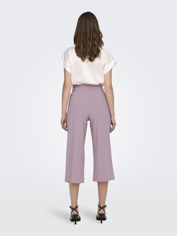 Wide Leg Pantalon à pince JDY en violet