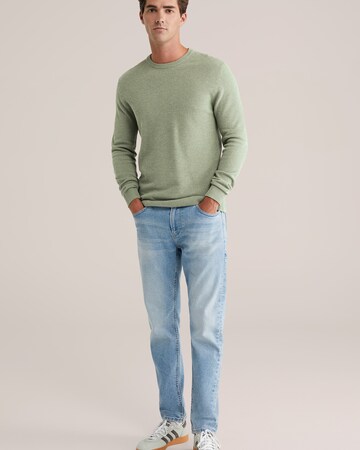 Pull-over WE Fashion en vert