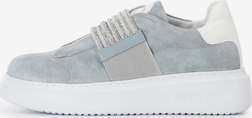 Sneaker bassa di CAFè NOIR in blu: frontale