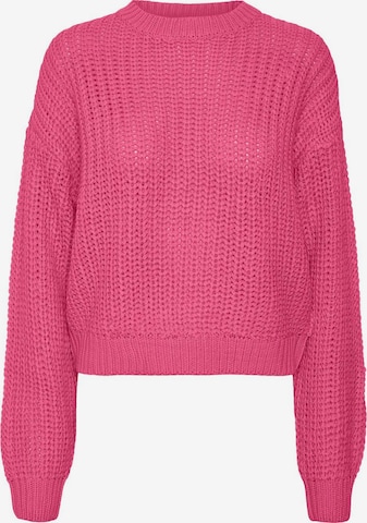 Pullover 'CHARLIE' di Noisy may in rosa: frontale