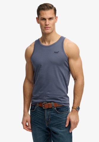 T-Shirt 'Essential' Superdry & Co en bleu : devant