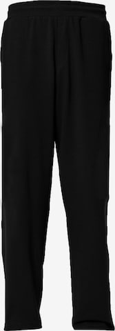 VAMOS CLO Wide Leg Housut värissä musta: etupuoli