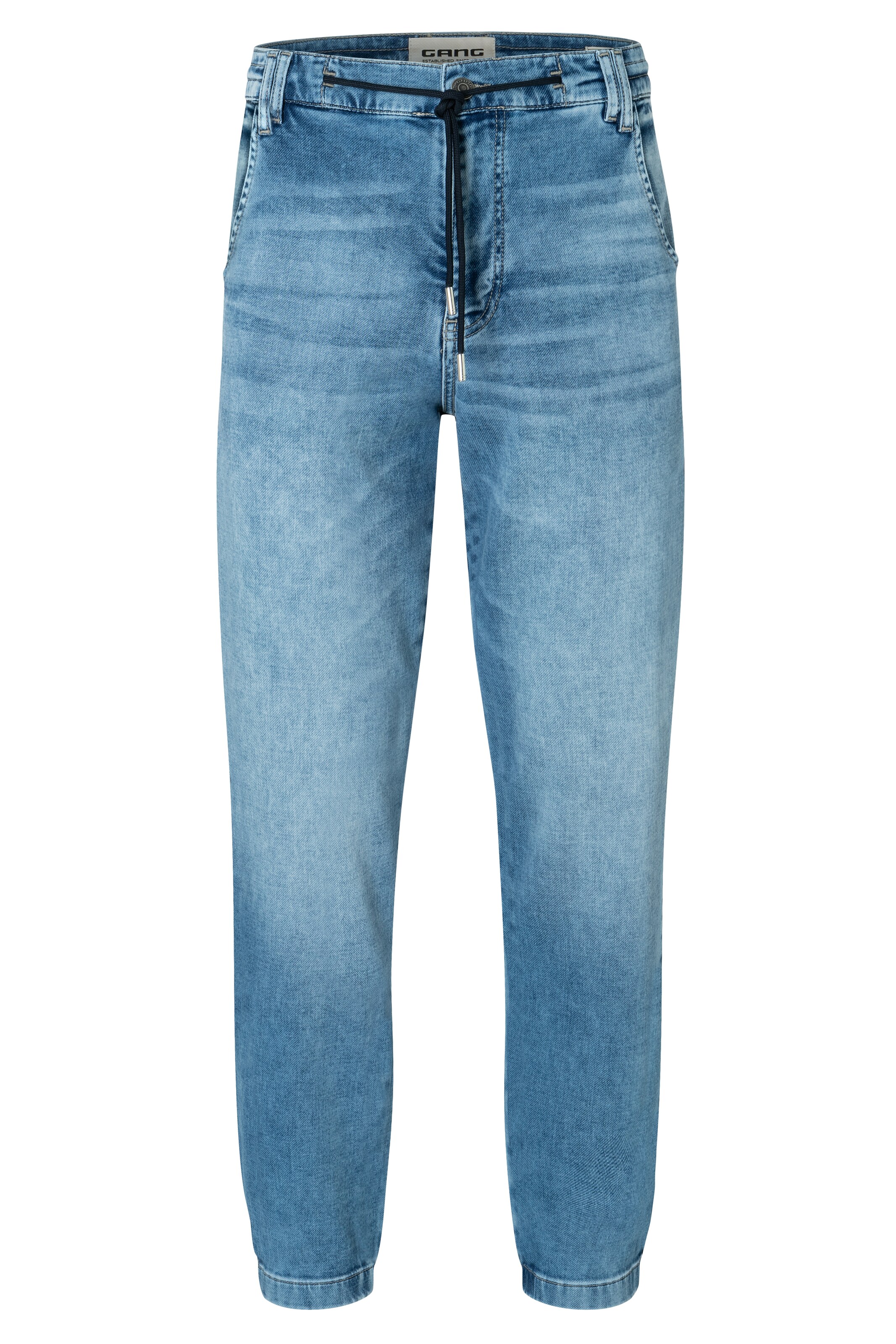 Gang Tapered Jeans in Blau: Vorderseite