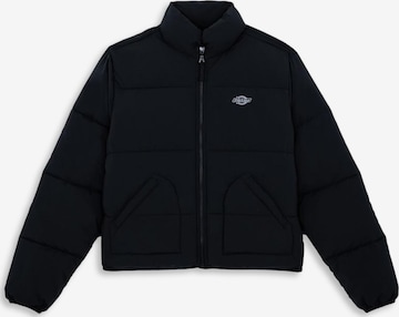 DICKIES Vinterjacka 'SAMMERDALE' i svart: framsida