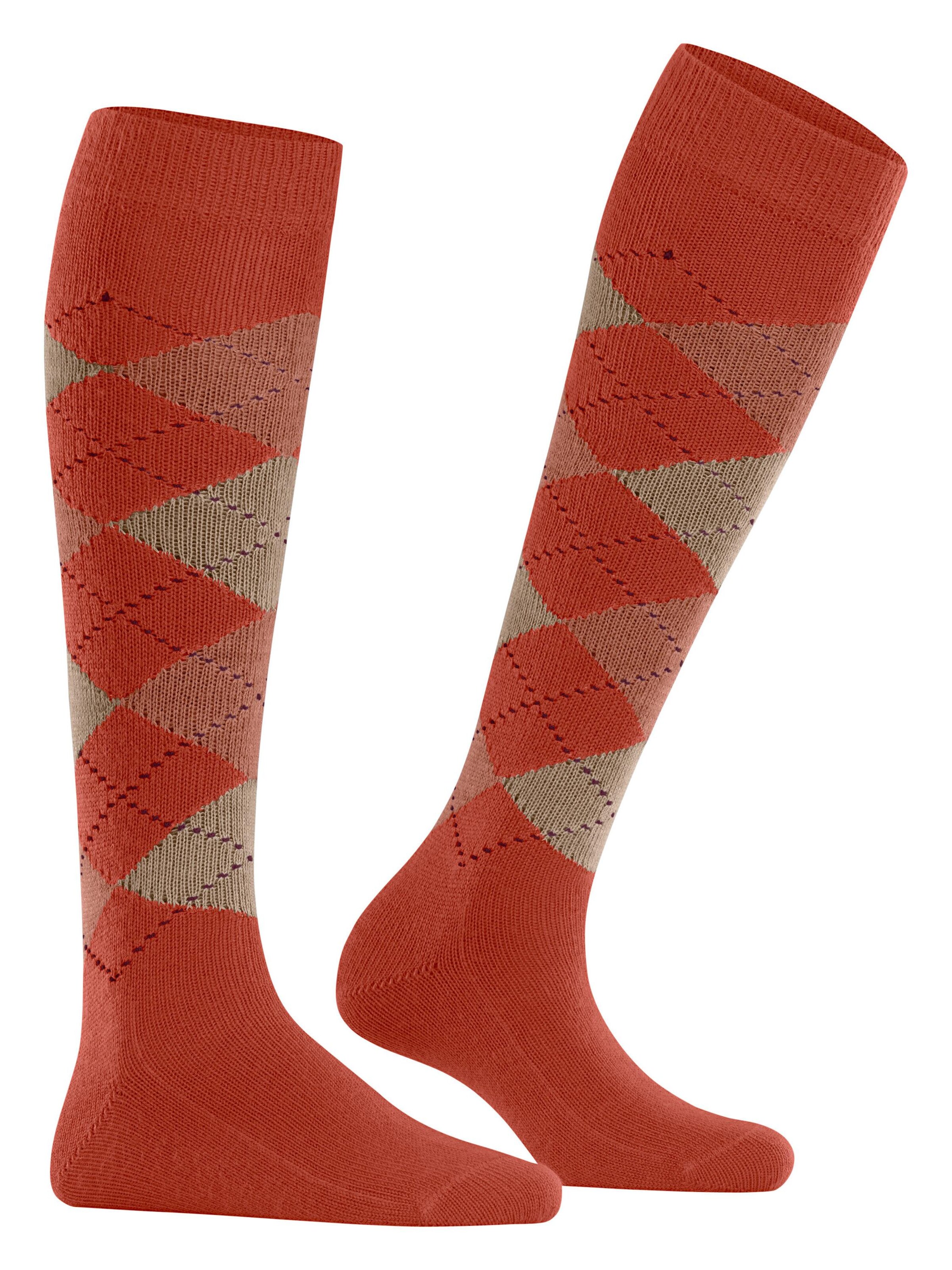 BURLINGTON Overknee Strümpfe 'Whitby'‌‌‌‌ in Pink