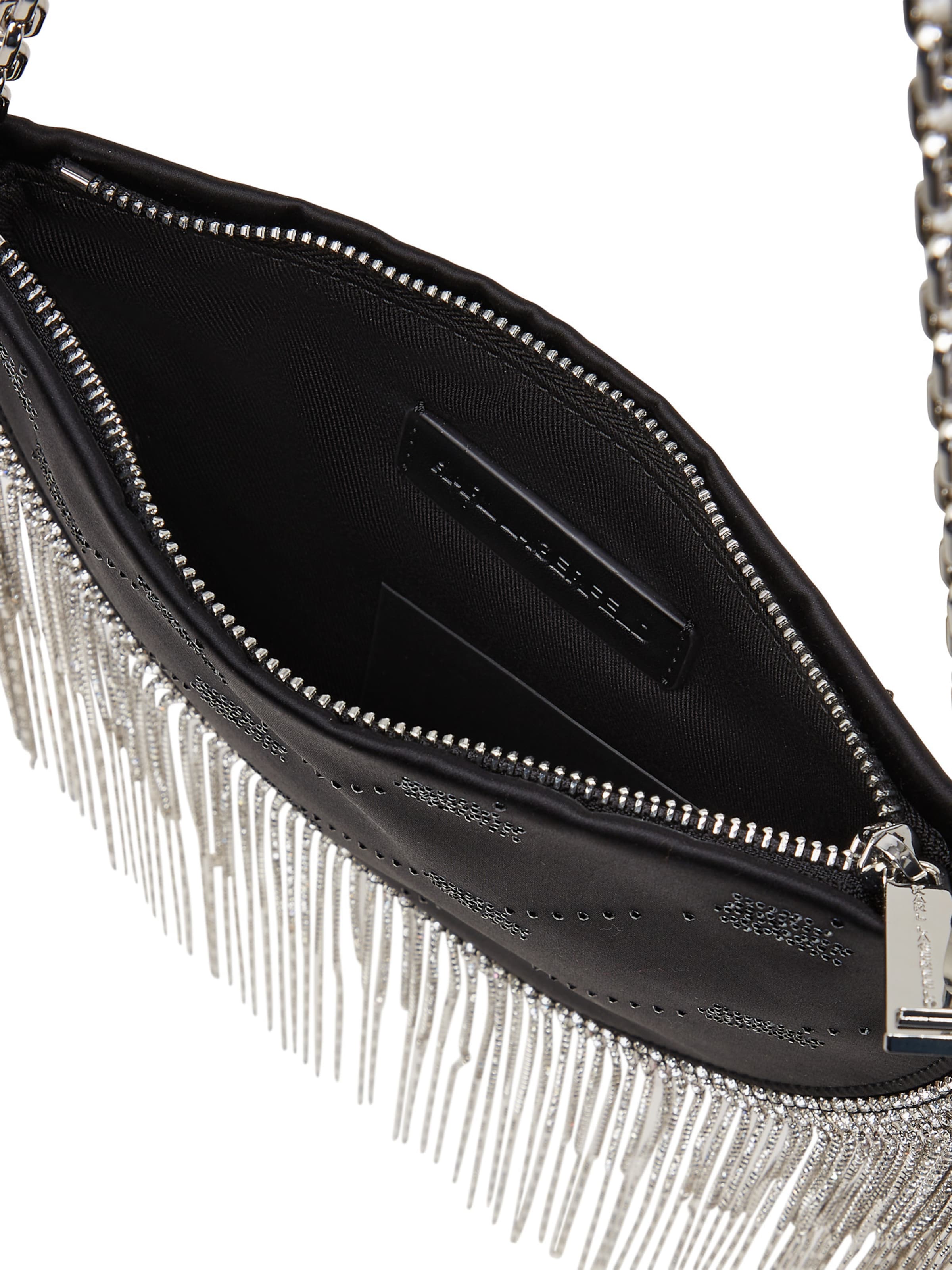 Karl Lagerfeld Torba na ramię w kolorze czarny