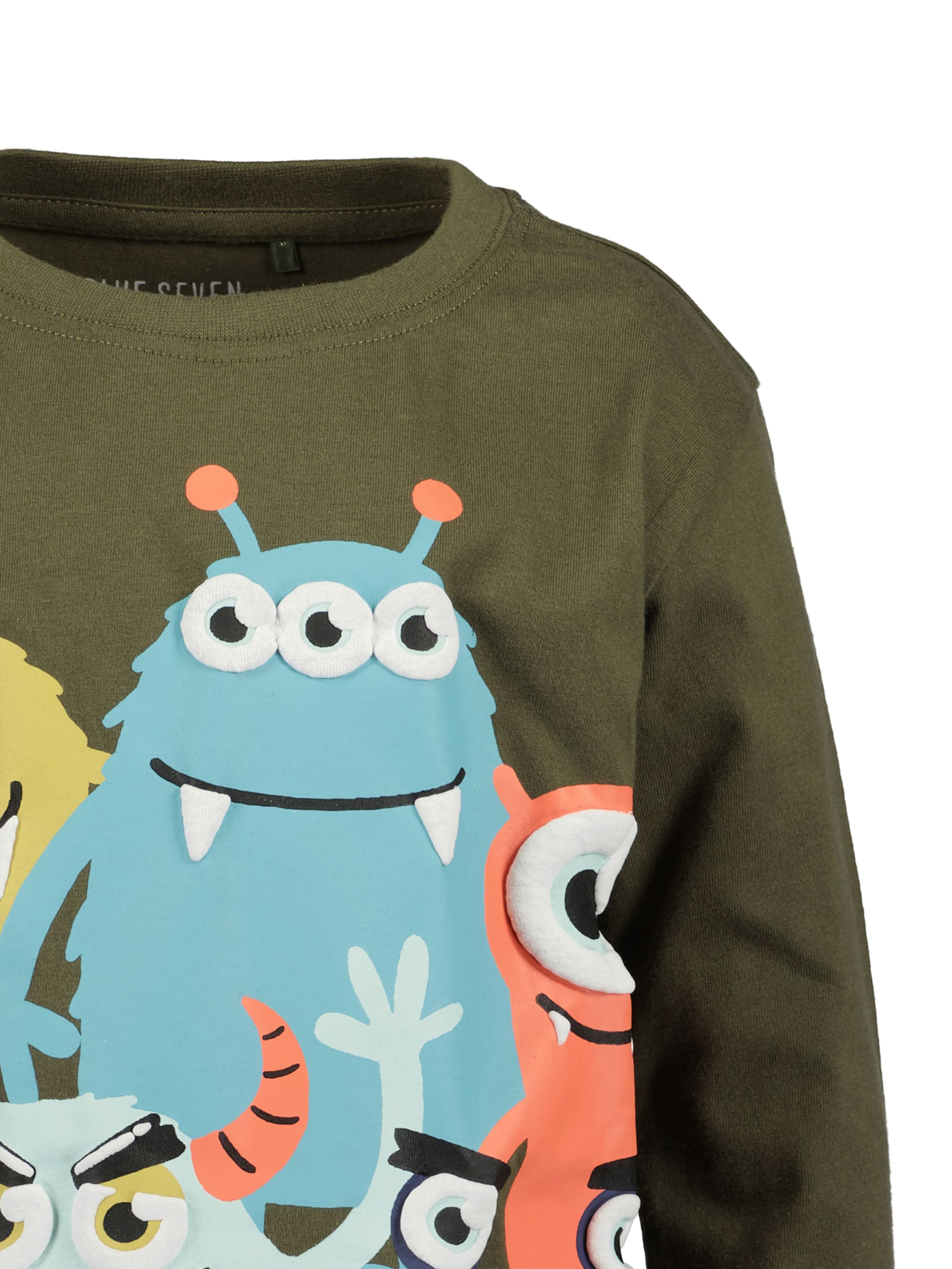 BLUE SEVEN Shirt in Green