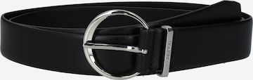 Ceinture Calvin Klein en noir : devant