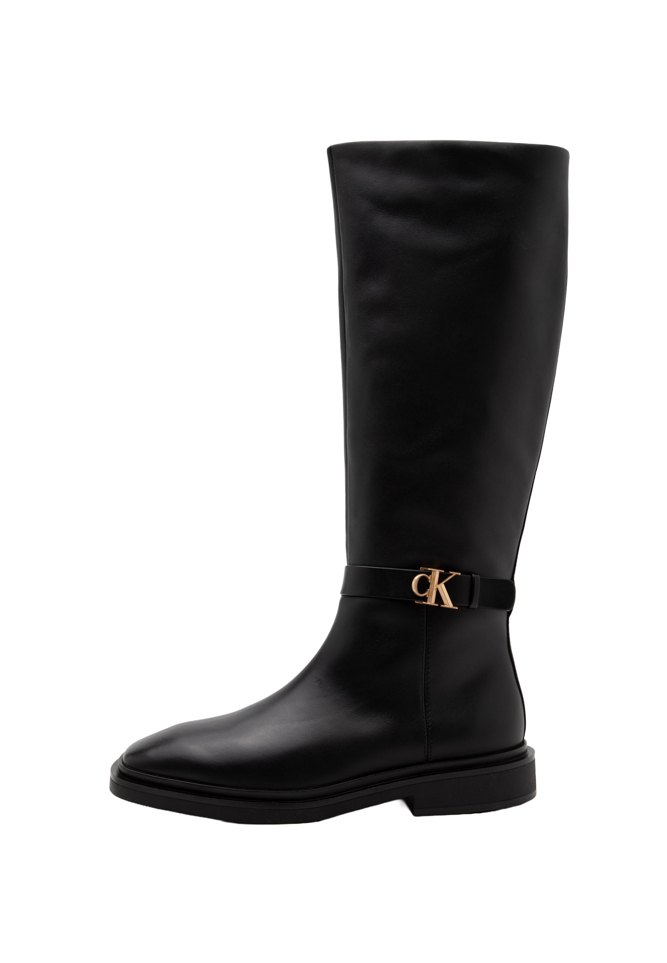 Calvin Klein Bottes en 36 en noir, Vue avec produit