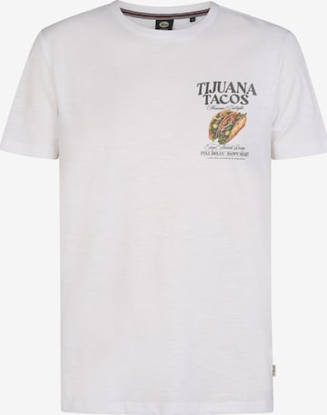T-Shirt 'Tijuana' Petrol Industries en blanc : devant