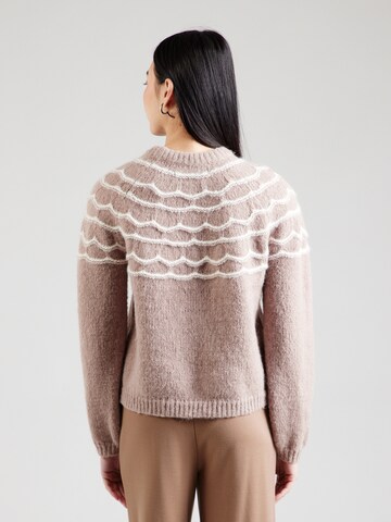 VERO MODA Sweater 'CHARMAINE' in Brown