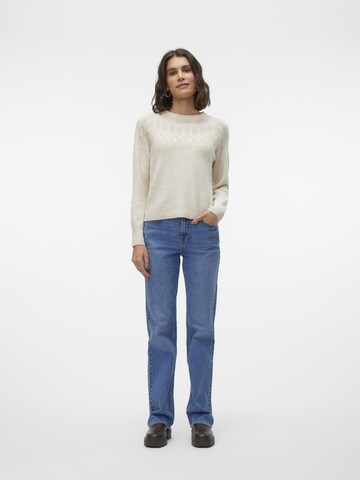 VERO MODA Trui 'Simone' in Beige