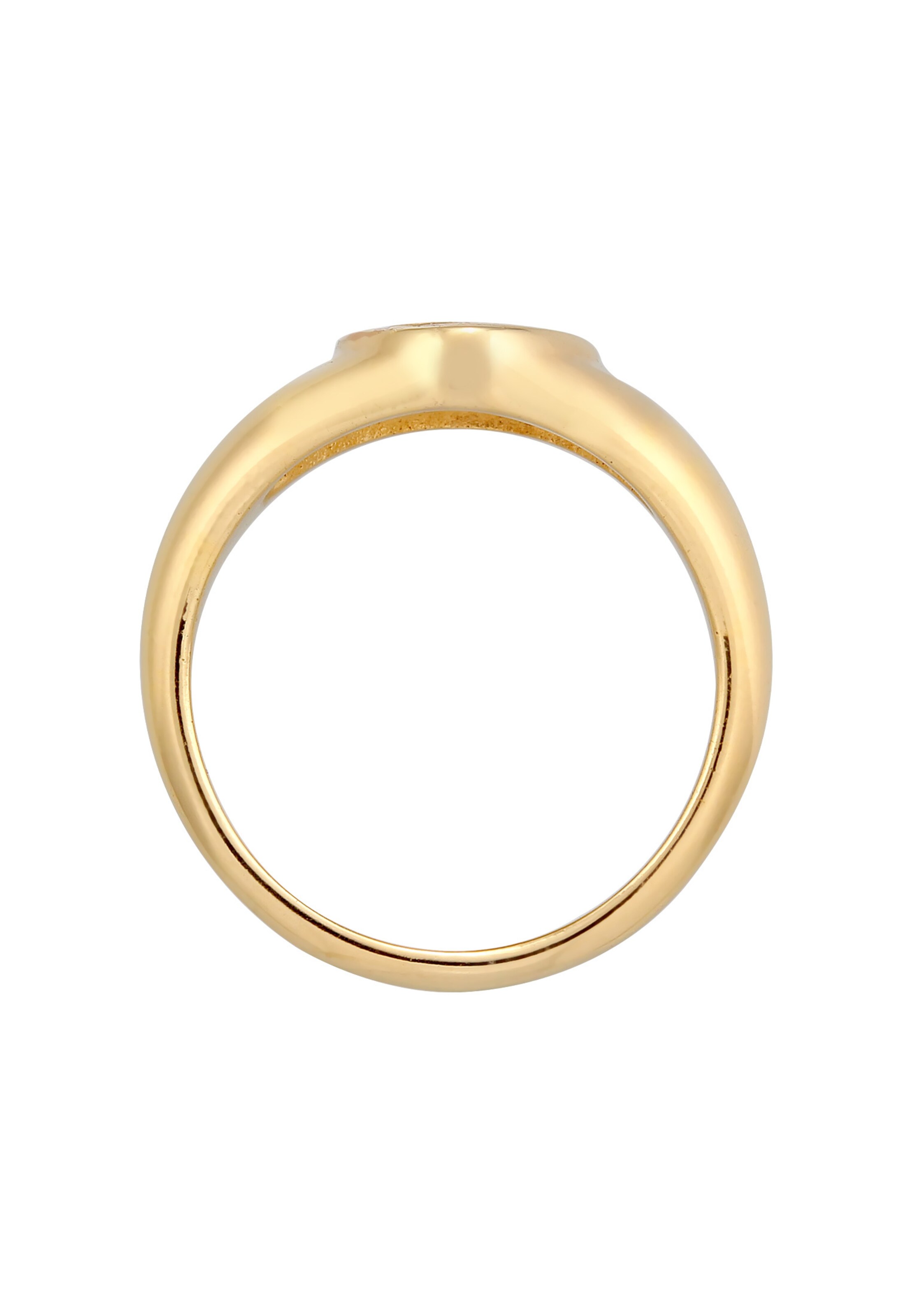 ELLI Ring 'Siegelring' in Goud