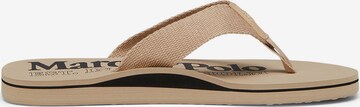 Marc O'Polo T-Bar Sandals in Brown