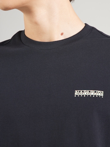 Tricou 'S-YOSE' de la NAPAPIJRI pe negru