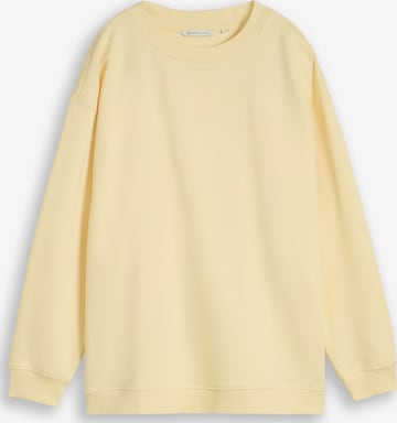 TOM TAILOR DENIM - Sudadera en amarillo: frente