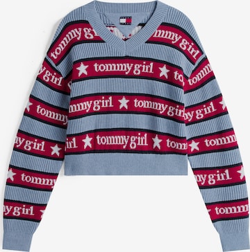 Tommy Jeans Neulepaita värissä sininen: etupuoli
