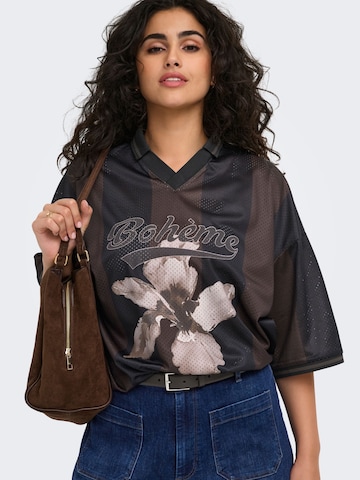 ONLY Carmakoma - Camiseta 'CARZalia' en beige