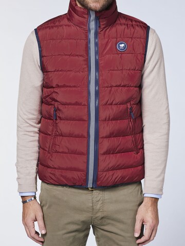 Polo Sylt Weste in Rot