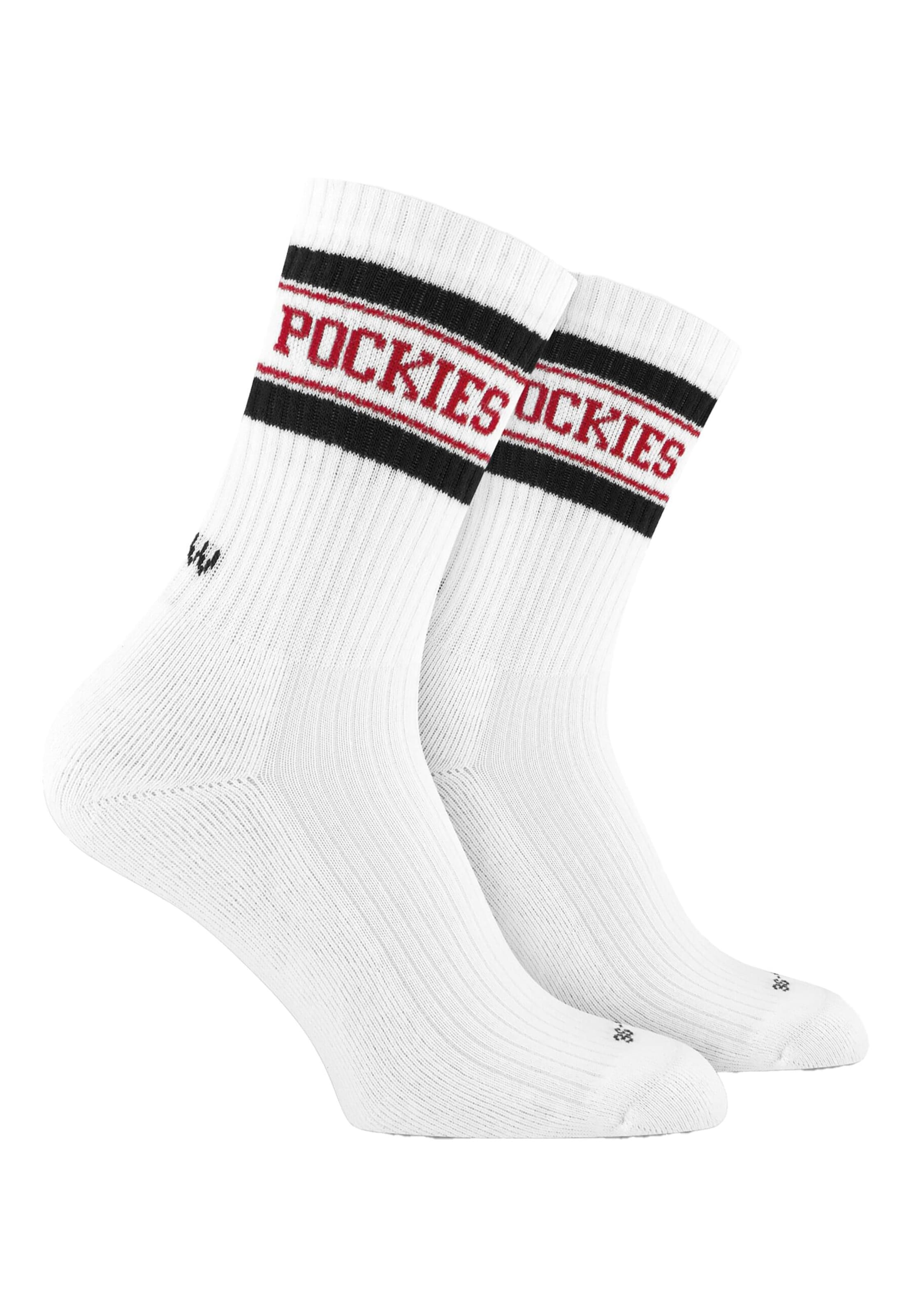 Pockies Ponožky – bílá