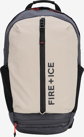 Fire+Ice - Mochila 'Park City Ari' em bege: frente
