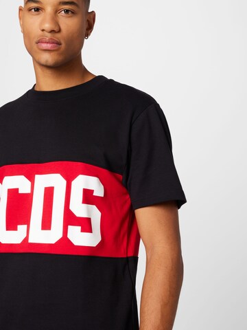 GCDS T-Shirt in Schwarz