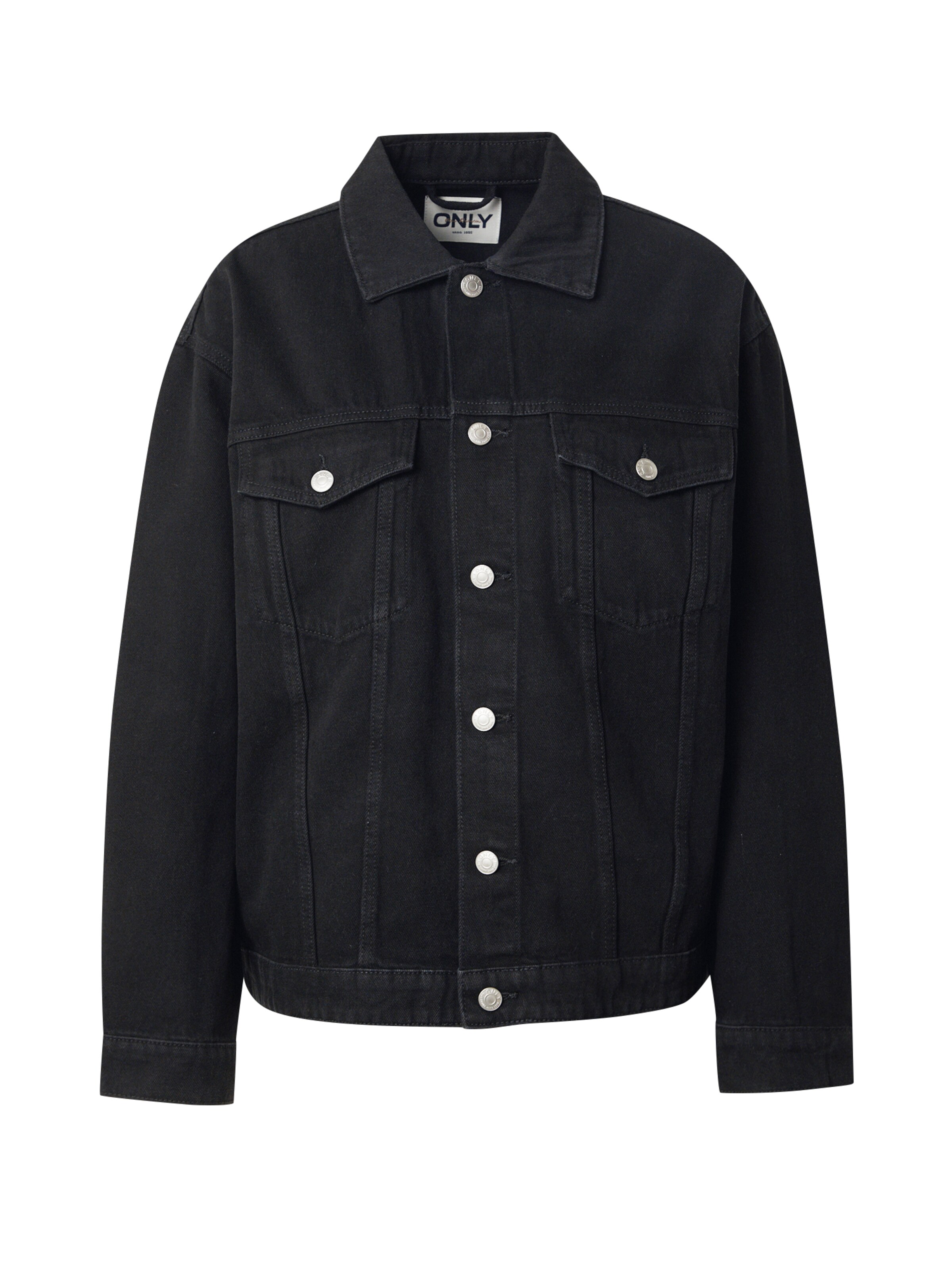Only Schwarze Jeansjacke ONLY Jacke 'ONLTANYA' In Black