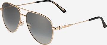 JIMMY CHOO - Gafas de sol 'OLLY' en oro: frente