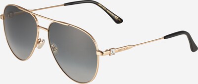 JIMMY CHOO Sonnenbrille 'OLLY' in gold / dunkelgrau / schwarz, Produktansicht