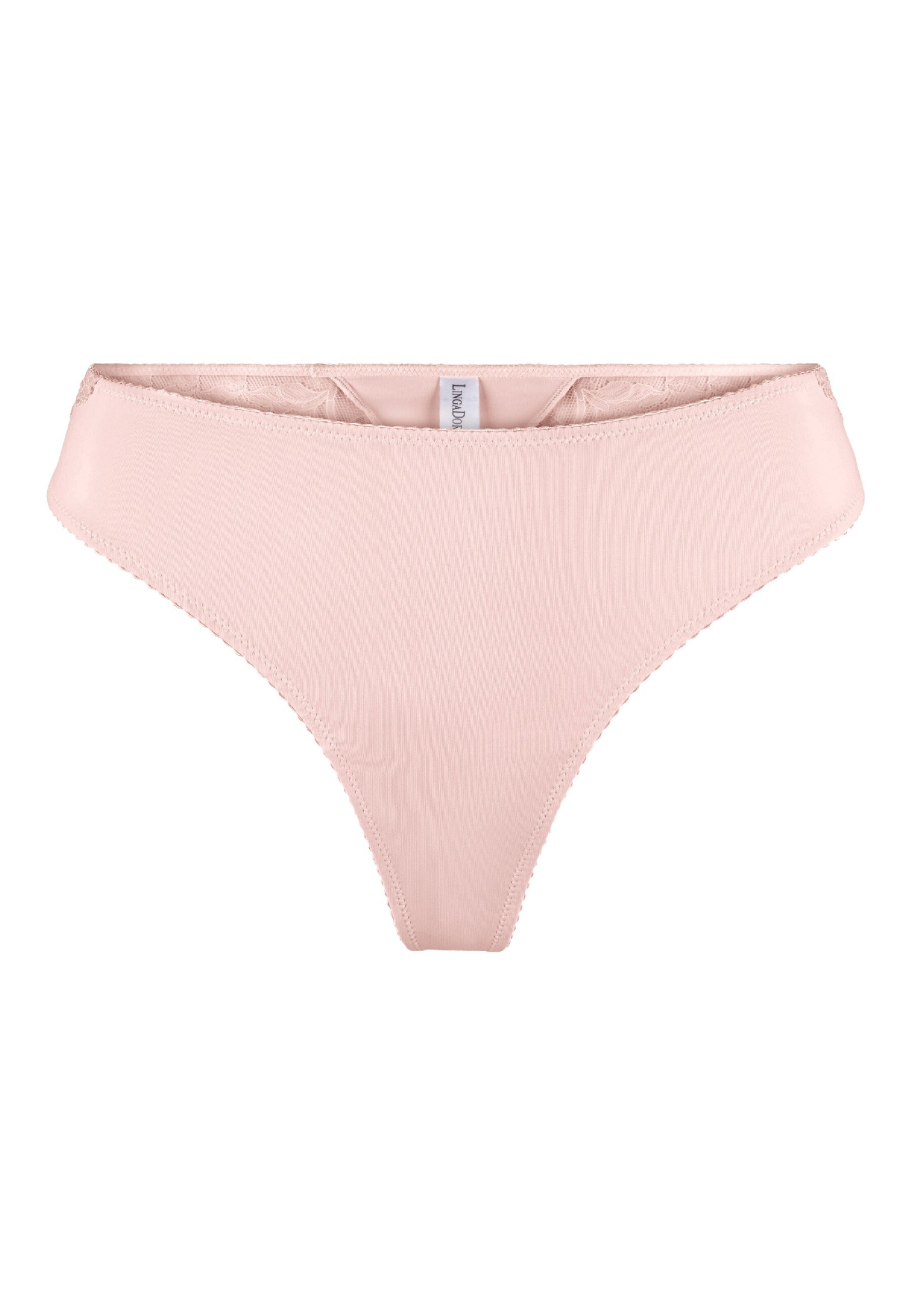 LingaDore Thong in Pink: front
