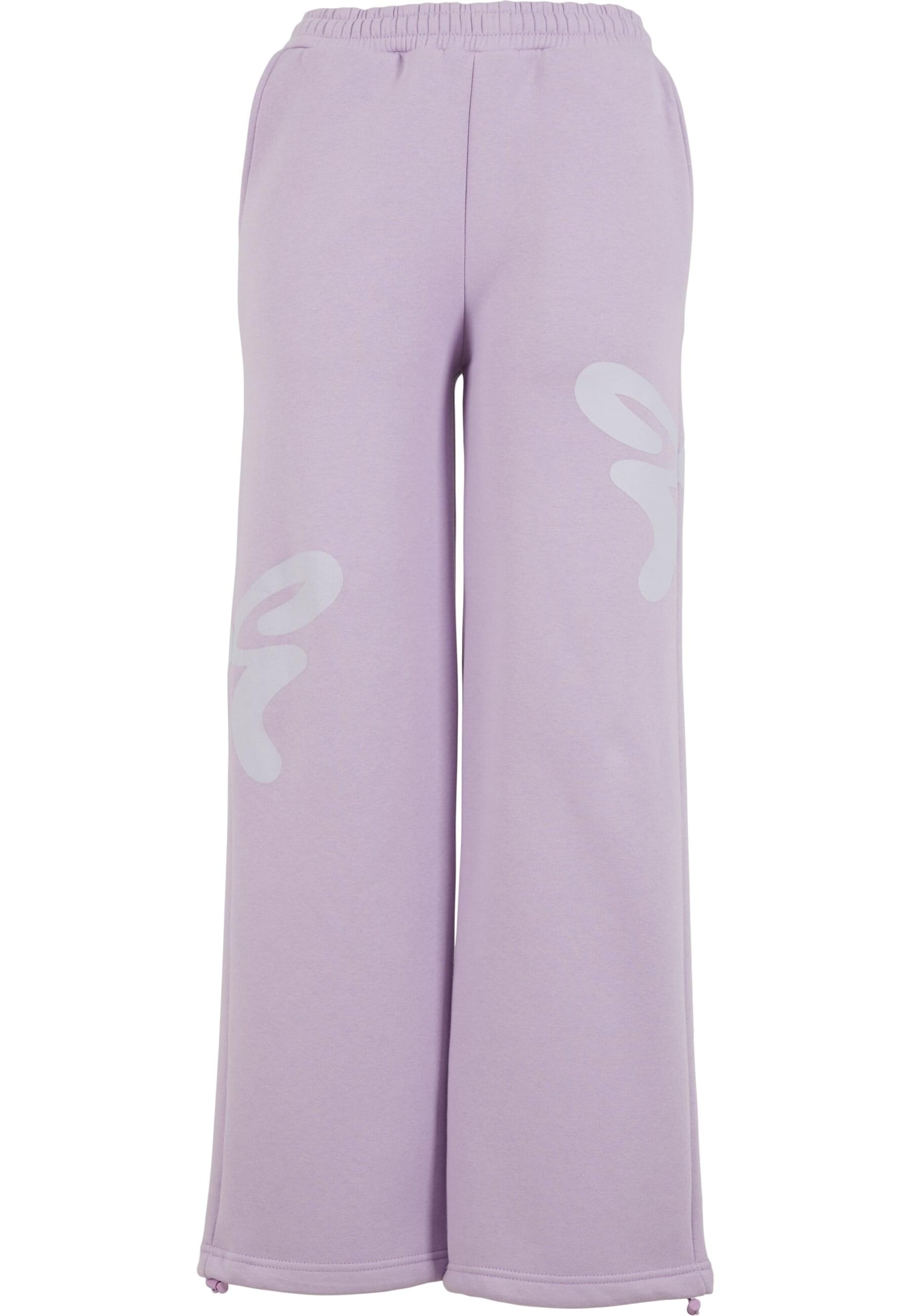 Felicious Voľný strih Nohavice - Fialová: predná strana