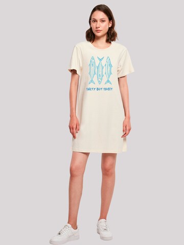 F4NT4STIC Zomerjurk 'Salty But Sweet' in Beige