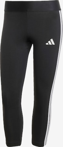 ADIDAS SPORTSWEARSkinny Sportske hlače 'Essentials' - crna boja: prednji dio