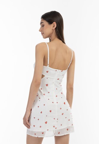 MYMO Summer Dress in White