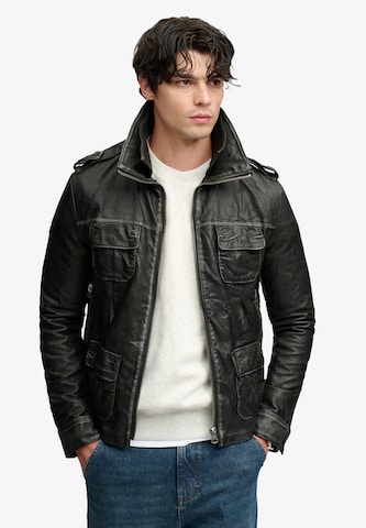 Superdry & Co Between-Season Jacket in Black: front