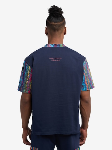 T-Shirt 'De Metri' Carlo Colucci en bleu