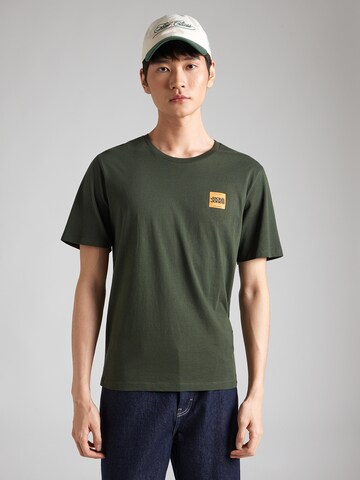 JACK & JONES Shirt 'JWHBRANDY' in Green: front