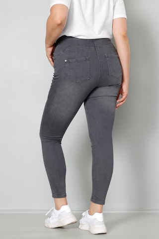 MIAMODA Regular Jeggings in Grey