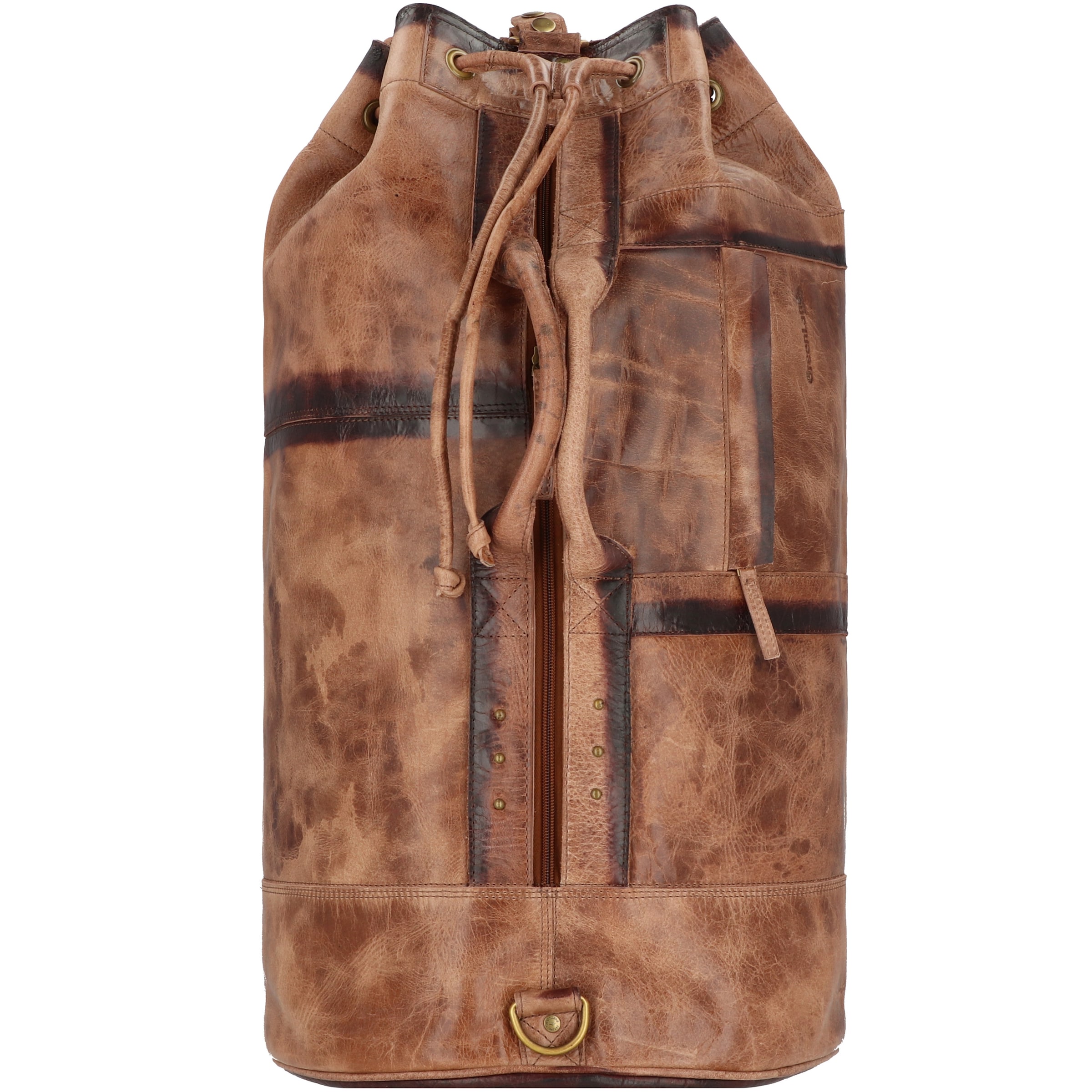 Sac de voyage 'Mascu & Line' Greenland Nature en marron : devant