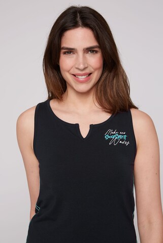 Soccx Top in Blau
