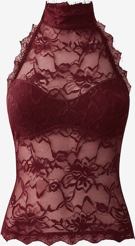 OW Collection Top ' SELAH ' in Red: front