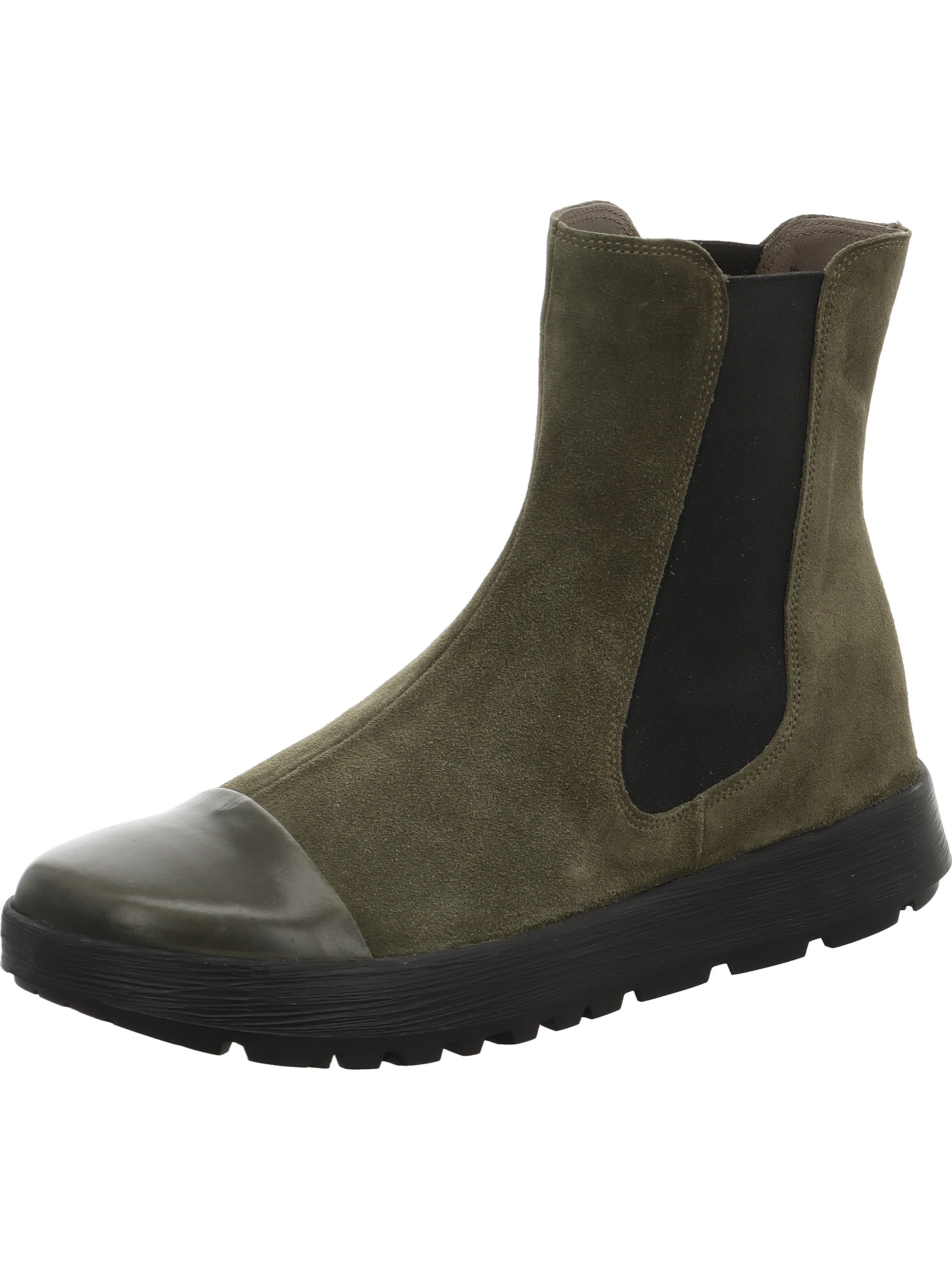 THINK! Chelsea Boots 'Comoda' in Grün: Vorderseite