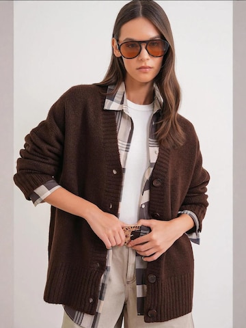 Giacchetta extra large di MixRay in marrone