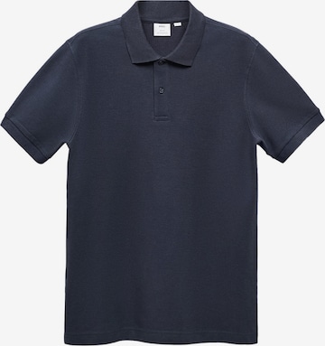 MANGO MAN Poloshirt 'REA' in Blau: predná strana