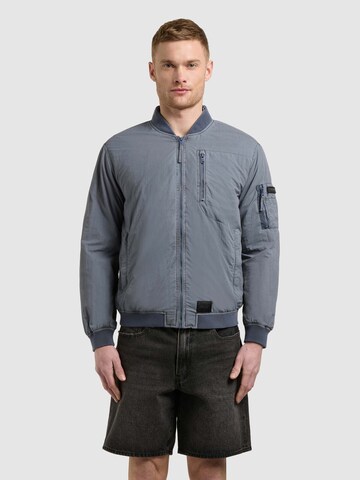 khujo Between-season jacket 'Ibe' in Blue: front