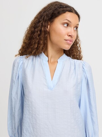 PULZ Jeans Bluse 'Mira' in Blau