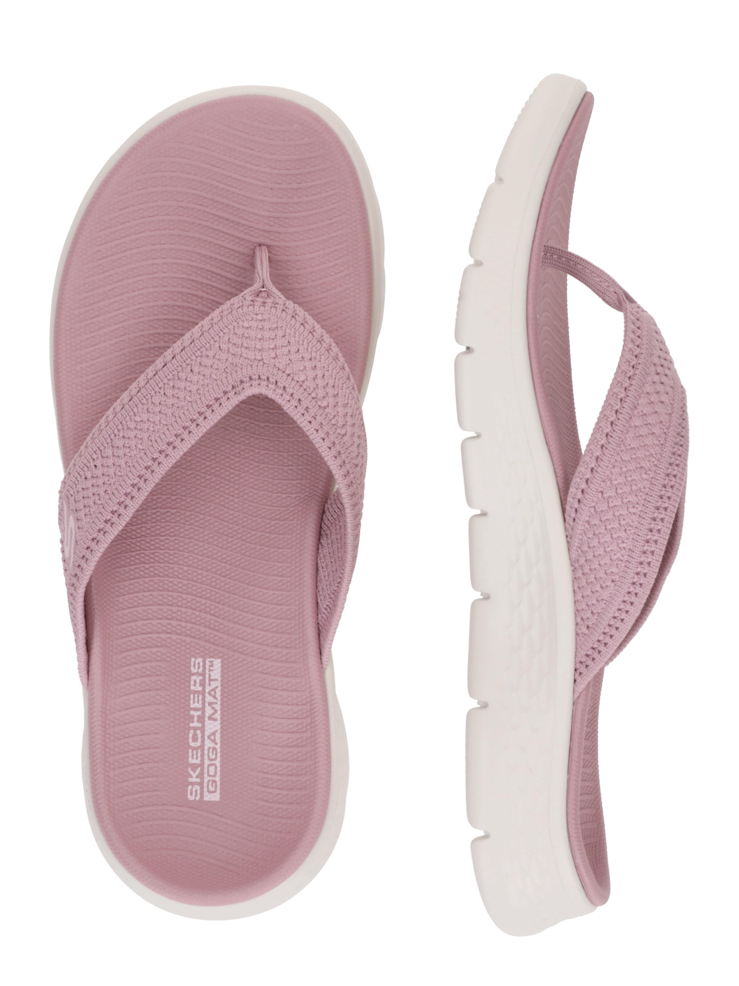 Flip-flops 'GO WALK FLEX' de la SKECHERS pe mov