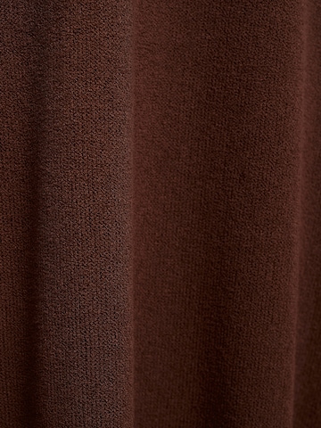 MANGO Knit dress 'MINT' in Brown